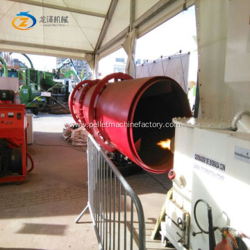 Wood Sawdust Rotary Dryer Steam GTD Φ1.0*10m